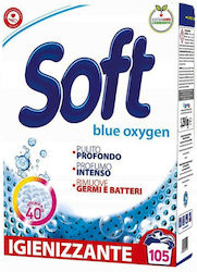 Σκόνη Πλυντηρίου SOFT Blue Oxygen 105 μεζ