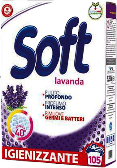 Σκόνη Πλυντηριου SOFT Levanda 105 μεζ