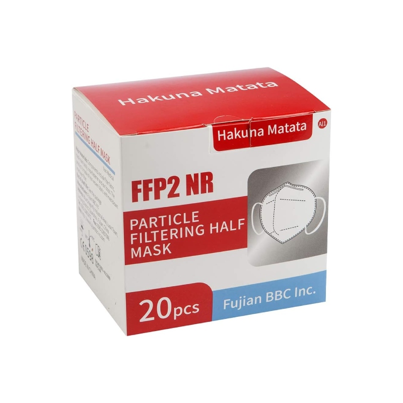 Μάσκα υψηλής προστασίας FFP2 NR 20 τεμάχια.