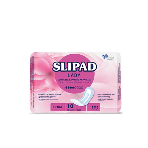 Σερβιέτες SLIPAD Lady EXTRA 10 τεμ.