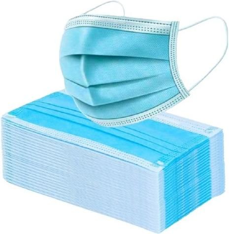 Ιατρική μάσκα προστασίας 50 τεμάχια.