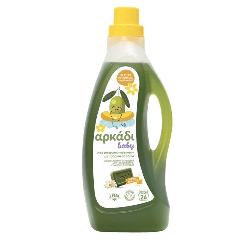 Αρκάδι Baby Υγρό Απορρυπαντικό 1,575lt 26μεζ