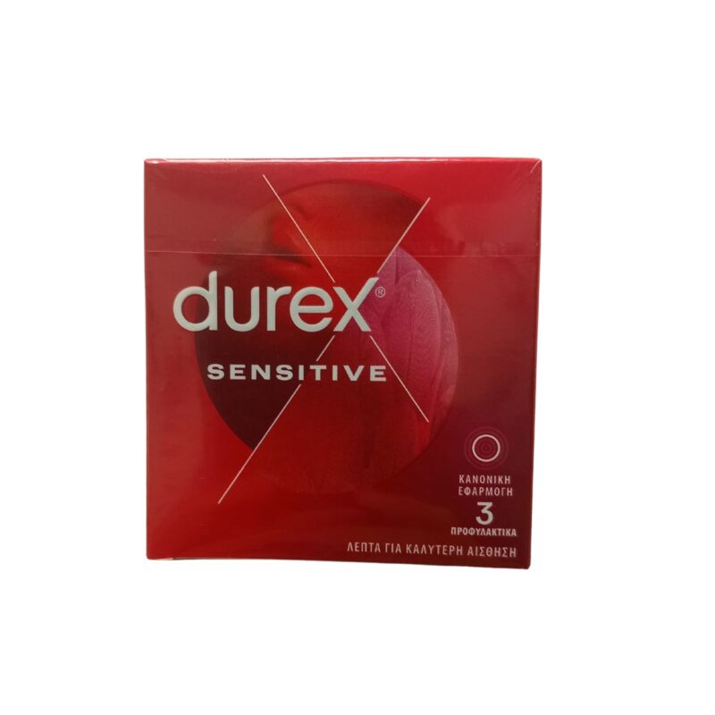 Durex Sensitive Προφυλακτικά 3τμχ