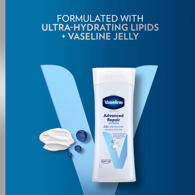 VASELINE LOTION ΚΡΕΜΑ ΣΩΜΑΤΟΣ 400ml ADVANCE REPAIR 48H