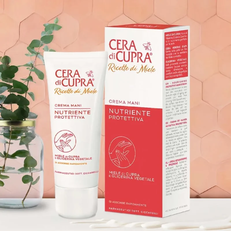 Cera di Cupra Κρέμα Χεριών Θρέψης & Προστασίας Με Μέλι & Κερί Μέλισσας 75ml