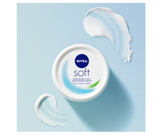 Nivea Soft Κρέμα Προσώπου, Σώματος, Χεριών 200ml