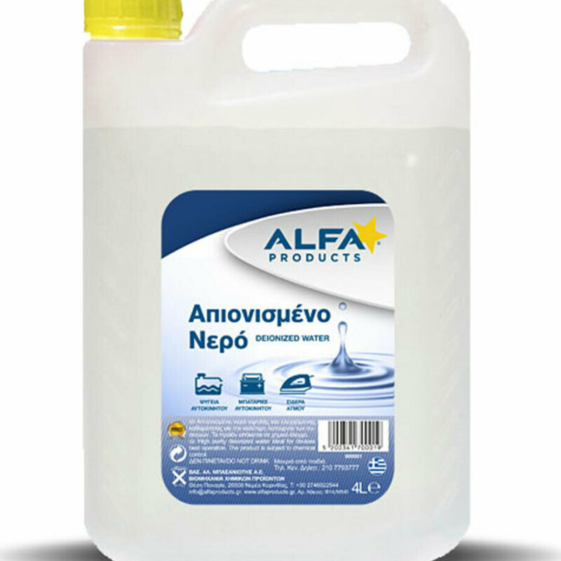Alfa Απιονισμένο Νερό 4lt