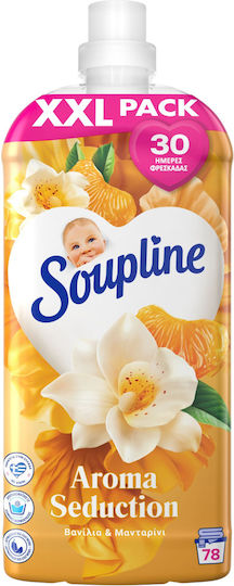 Soupline Μαλακτικό Βανίλια & Μανταρίνι Συμπυκνωμένο 78 Μεζούρες